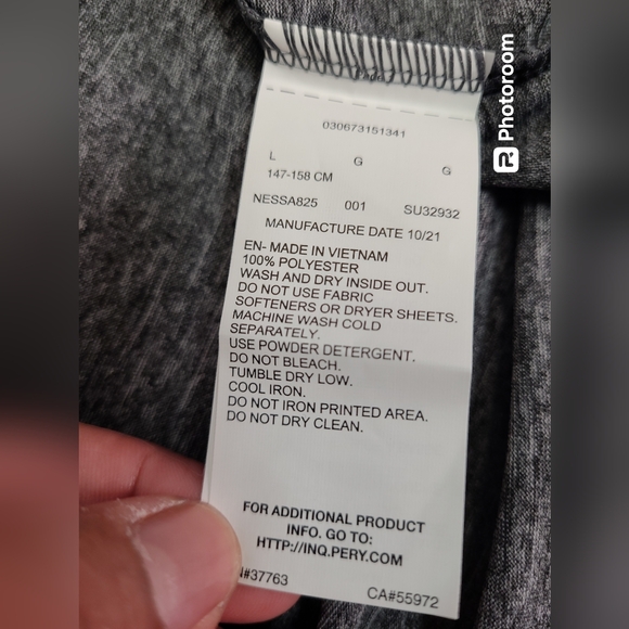 Nike Boys' Half Sleeve Hydro Rash Guard Heather Gray T-Shirt Size Large - Picture 8 of 12